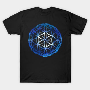 Flower Of Life Sphere Sacred Geometry T-Shirt